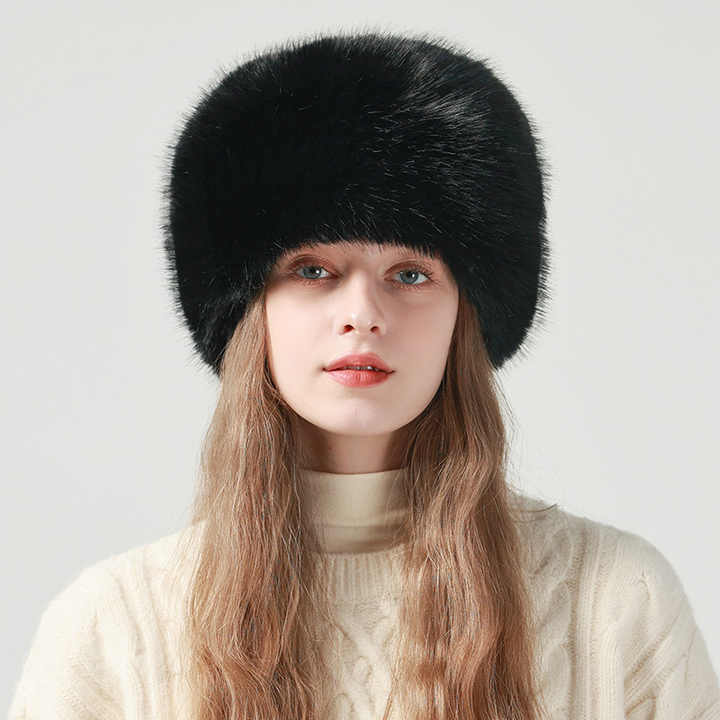 Plush Cossak Ushanka Style Warm Hat