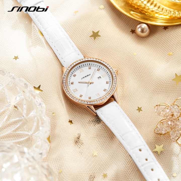 Luminous Milano Quartz Minimalist Rose Gold Watch