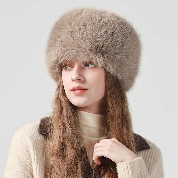 Plush Cossak Ushanka Style Warm Hat