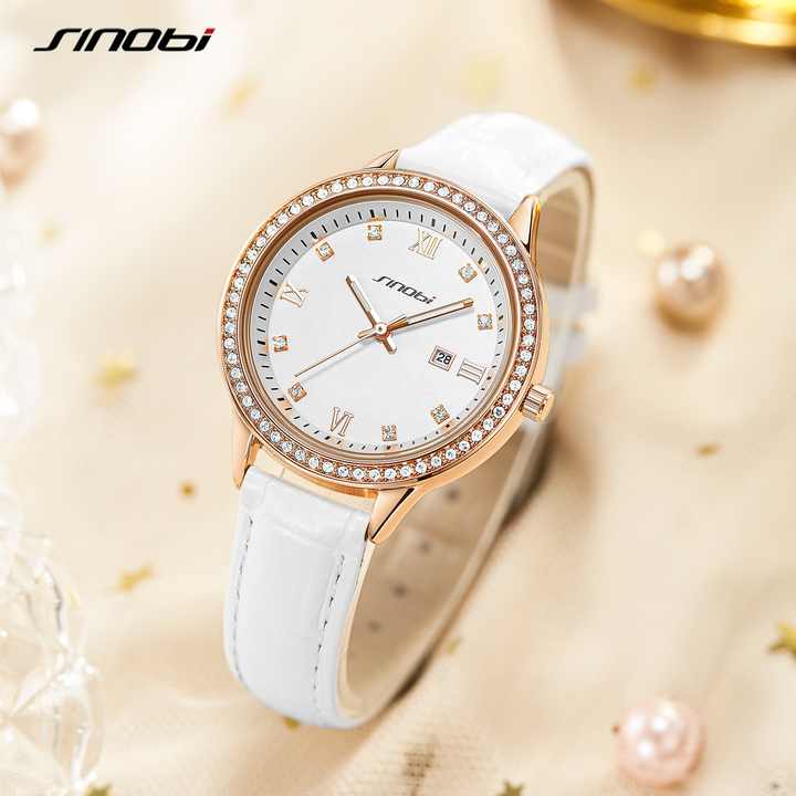Luminous Milano Quartz Minimalist Rose Gold Watch